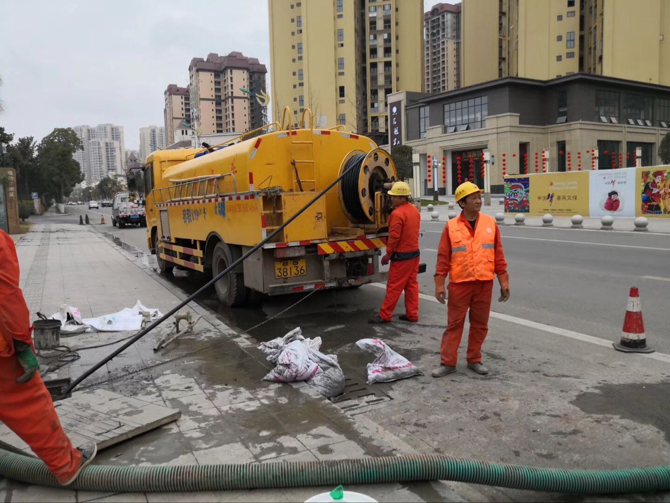 临清排污管道清淤-管道清洗